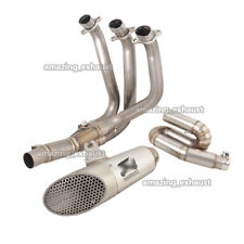 Usado, Silenciador de tubo médio dianteiro escape completo para Triumph Street Triple 765 R S RS 2017-24 comprar usado Usado, Silenciador de tubo médio dianteiro escape completo para Triumph Street Triple 765 R S RS 2017-24 comprar usado  Enviando para Brazil