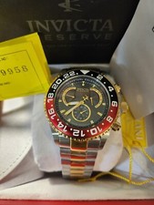 Relógio masculino Invicta Reserve calendário perpétuo mergulhador profissional quartzo suíço 47mm - LEIA comprar usado  Enviando para Brazil