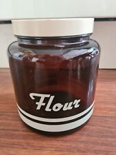 Vintage amber glass for sale  ADDLESTONE