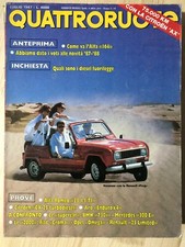 Rivista quattroruote 1987 usato  Vottignasco