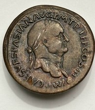 Reproduction vespasian sestert for sale  HINDHEAD