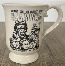 Miners strike mug for sale  LONDON