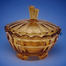 Vtg czechoslovakian amber for sale  LANCING