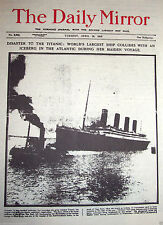 daily mirror titanic for sale daily mirror titanic for sale SALFORD