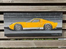 Acrylbilder lamborghini miura gebraucht kaufen  Aichach
