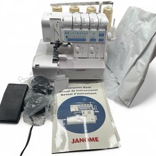 Używany, Janome 1200D Professional Serger Overlock Maszyna do szycia z pedałami Testowana ręcznie na sprzedaż Używany, Janome 1200D Professional Serger Overlock Maszyna do szycia z pedałami Testowana ręcznie na sprzedaż  Wysyłka do Poland