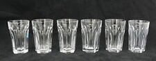 Baccarat harcourt glasses d'occasion  Expédié en Belgium
