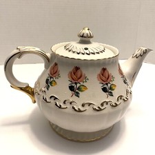 Vintage floral teapot for sale  Livonia