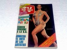 SONIA BRAGA  - TELE GUIA MAG - 1985, usado comprar usado  Enviando para Brazil