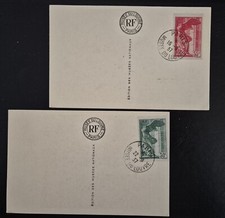 Lot cartes timbres d'occasion  France