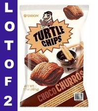 Orion Turtle Chips Choco Churros Sabor Lanche, 17 Onças LOTE DE 2 comprar usado  Enviando para Brazil