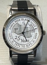Usado, Antigo relógio de pulso Three Mile Island TMI reator nuclear Middletown PA 25 anos comprar usado  Enviando para Brazil