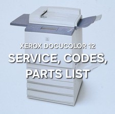 Xerox docucolor service d'occasion  Expédié en Belgium