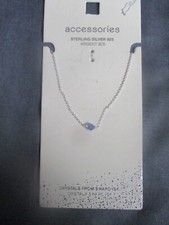 925 silver blue for sale  WANTAGE