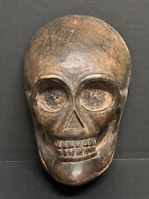 Solid wood skull for sale  Elmhurst