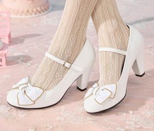 Ladies white bow for sale  ORPINGTON