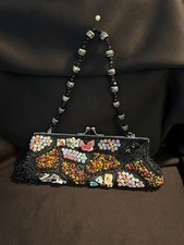 Vintage black beaded for sale  Mount Carmel
