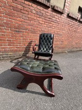Chesterfield green buttoned for sale  STANLEY
