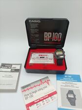 NOS CASIO BP-100 Blood Pressure Monitor Digital Watch Original Box New Battery, usado comprar usado  Enviando para Brazil