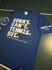 Camiseta de tenis clásica de rendimiento XL para hombre USTA 2024 Houston Texas  segunda mano  Embacar hacia Mexico