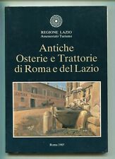 Antiche osterie trattorie usato Antiche osterie trattorie usato  L Aquila