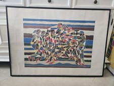 Quadro futuristico serigrafia usato  Melzo