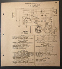 Automobile electric schematic for sale  Ada