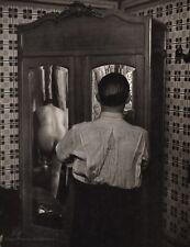 Usado, 1932 Vintage BRASSAI Paris Prostituta Nua Espelho Guarda-Roupa e Homem Foto Arte 12X16 comprar usado  Enviando para Brazil