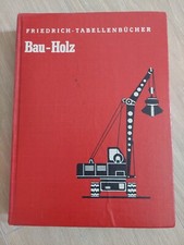 Friedrich tabellenbücher bau gebraucht kaufen  Berlin
