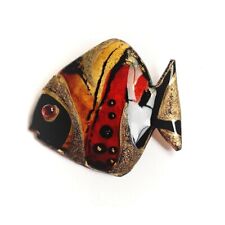 Vintage broche poisson d'occasion  Béthune