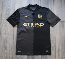 CAMISA DE FUTEBOL NIKE MASCULINA TAMANHO PEQUENO MANCHESTER CITY 2013 2014 AWAY, usado comprar usado  Enviando para Brazil