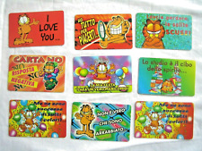 Lotto card garfield usato  Italia