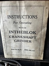 crankshaft grinder for sale  PETERBOROUGH