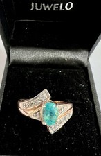 Apatit sterling silberring gebraucht kaufen  Freiberg am Neckar