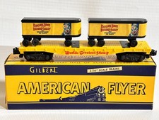 AMERICAN FLYER/BG RINGLINGS & BARNUMS WORLDS GREAT SHOW FLAT TRAILERS 643 GPM comprar usado  Enviando para Brazil