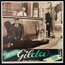 Gilda fotobusta poster usato  Torino