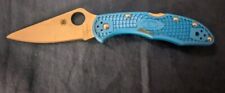 Spyderco knives delica for sale  Lakeland