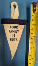 Family nuts pennant for sale  Buffalo