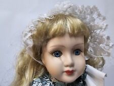 Porcelain doll blonde for sale  NUNEATON