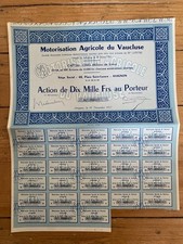 Rare agricultural motorization d'occasion  Expédié en Belgium