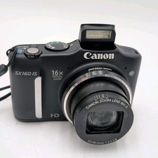 Câmera Digital Canon Power Shot SX160 IS 16.0 MP Pacote TESTADO RISCADO Cartão SD comprar usado  Enviando para Brazil