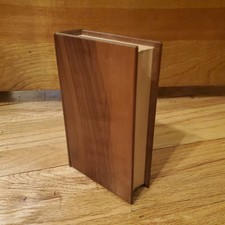 Wooden book secret for sale  Piscataway