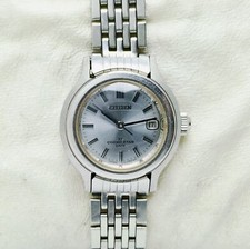 Citizen 4-610610 Cosmo data estrela mostrador prata relógio feminino vintage SAG36AHG1 comprar usado  Enviando para Brazil