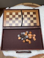 Jeu dames bois d'occasion Jeu dames bois d'occasion  Ploemeur