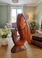 Sculpture poisson bois d'occasion Sculpture poisson bois d'occasion  Toulouse-