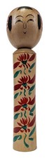Boneca de madeira tradicional Hijiori Kokeshi vintage 12" por Sato Minosuke (1905~1977) comprar usado  Enviando para Brazil