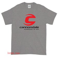 Nova Camiseta Masculina Engraçada Logotipo CANNONDALE BICYCLE EUA Tamanho P - XXL comprar usado  Enviando para Brazil