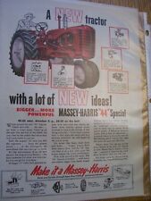 Vintage massey harris for sale  Three Rivers