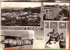 Cartolina ariccia viaggiata usato  Italia