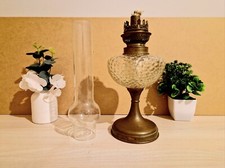 Lampe pétrole verre d'occasion  Rodez
